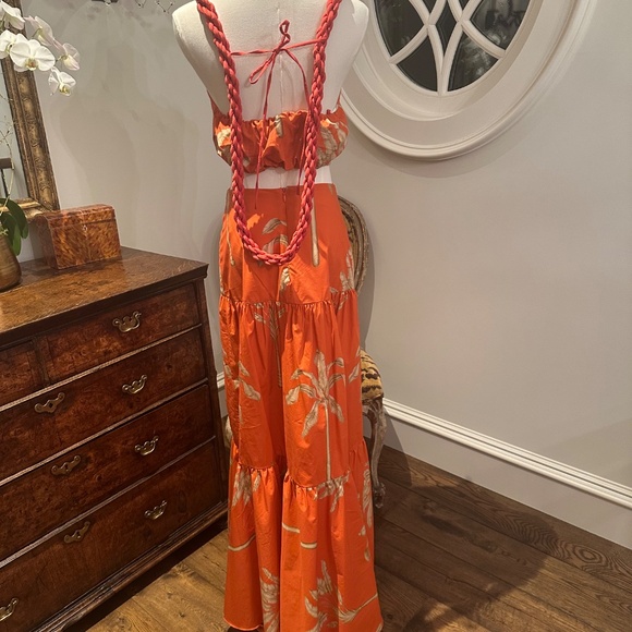 LASTCHANCE- 3/29 only Johanna Ortiz palmeras vision top/skirt set/size 0/2 *MINT - Picture 7 of 16